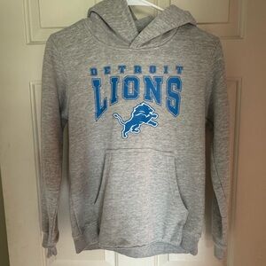 Detroit Lions Kids Gray Hoodie